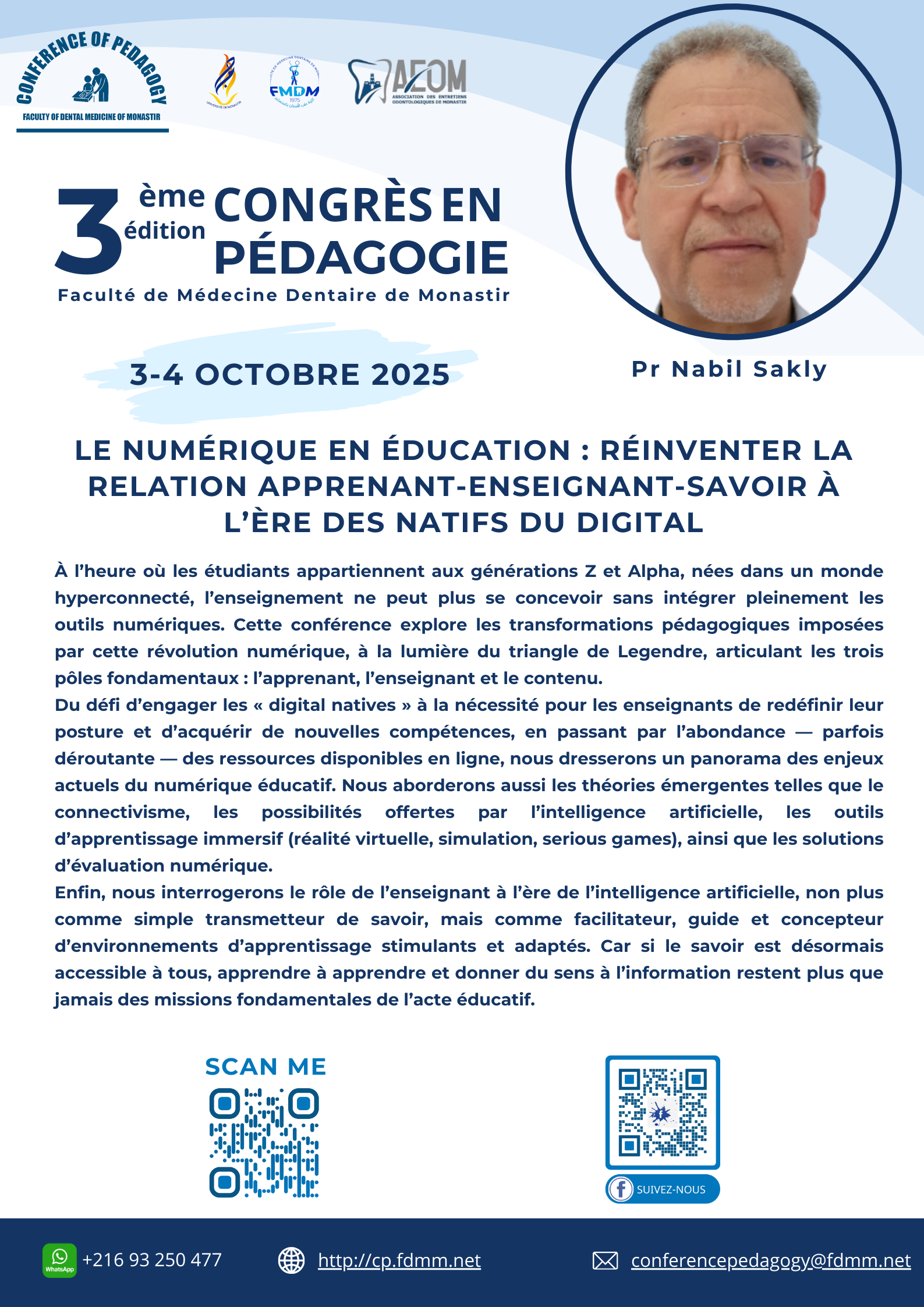 Affiche conférence nabil